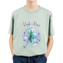 Lloyd of the Flies children's t-shirt, misty jade
