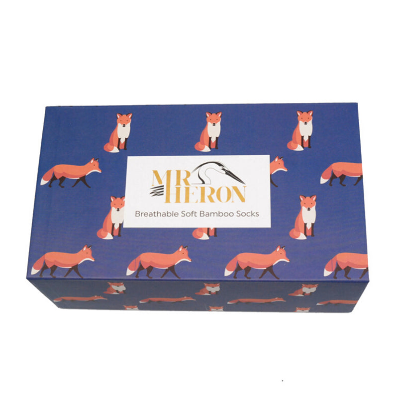Men's foxes socks box