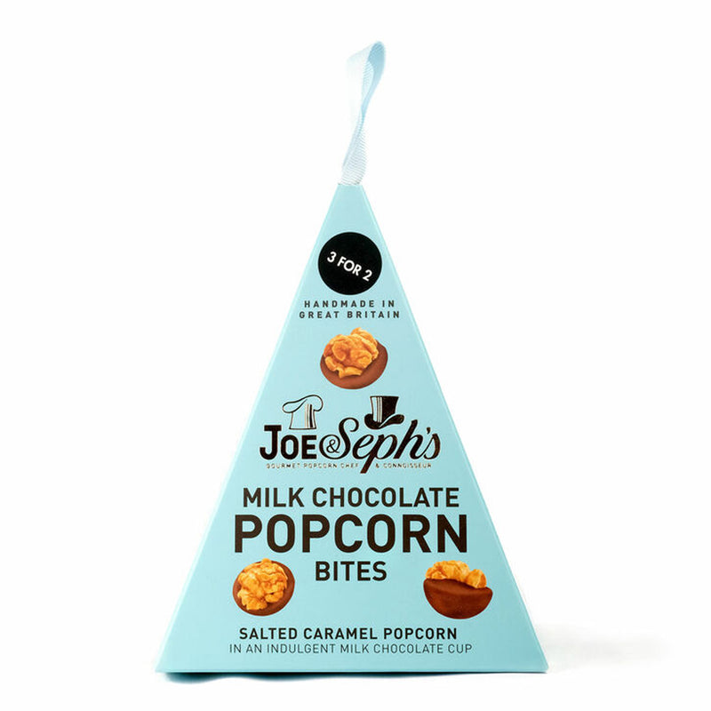 Milk chocolate popcorn bites giftbox (45g)