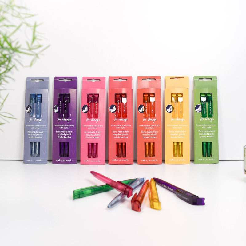 Vent for change Recycled pens - available in 5 colours