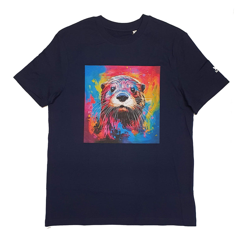 Adult Otter t-shirt - navy