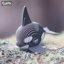 Eugy 3D Orca Model Craft Kit