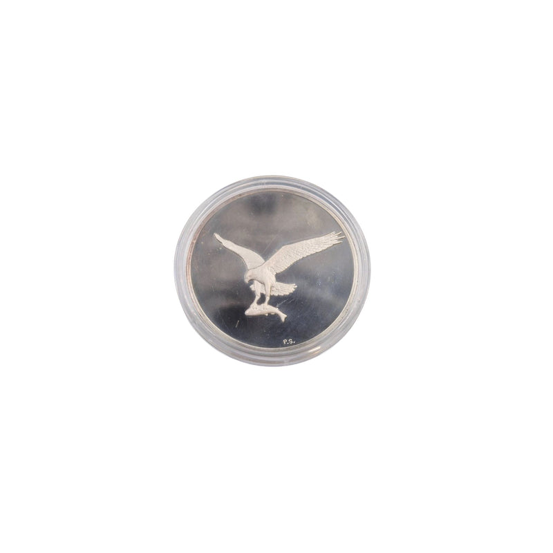 Sterling silver coin - Peter Scott's British Birds Osprey