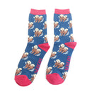 Mr Heron men’s otters socks - navy