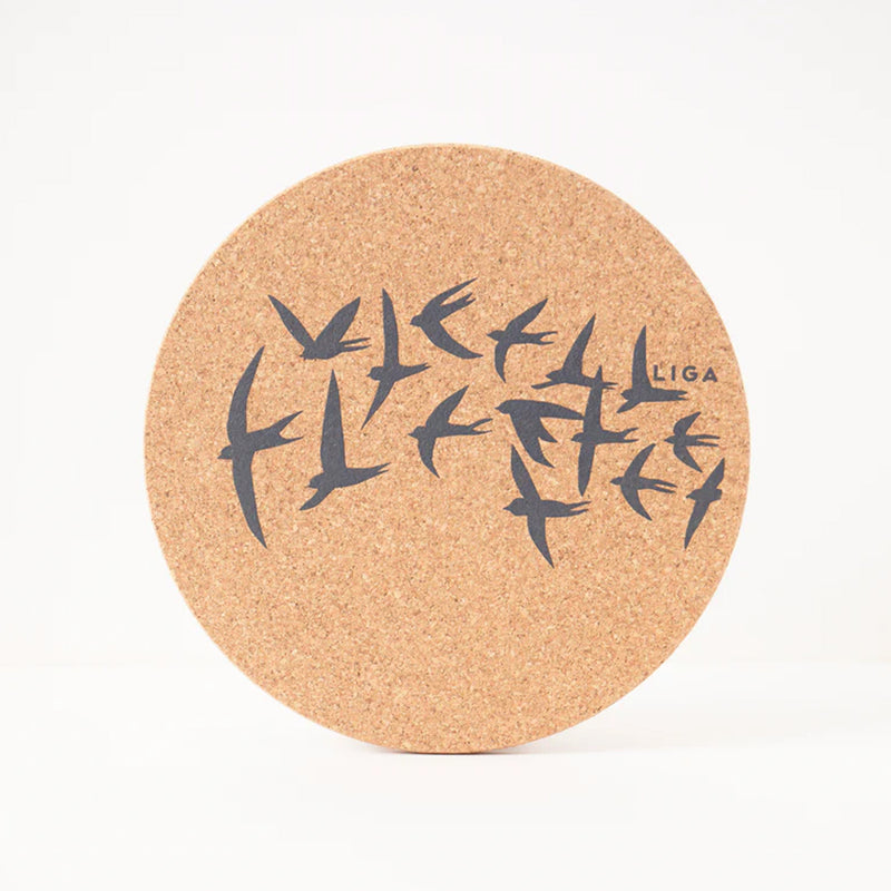 Liga cork placemat - Swallows