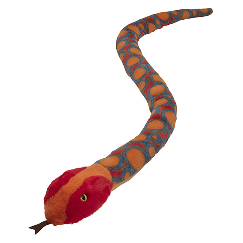 Re-PETs giant Rainbow Boa snake soft toy