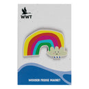 Festival friends wooden magnets