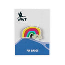 Festival friends - Wooden pin badge