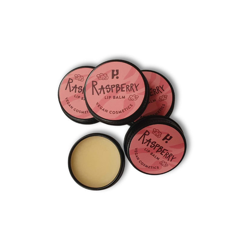 Raspberry lip balm - Och Vegan Cosmetics