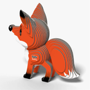 Eugy 3D Red Fox Model Craft Kit