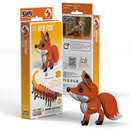 Eugy 3D Red Fox Model Craft Kit