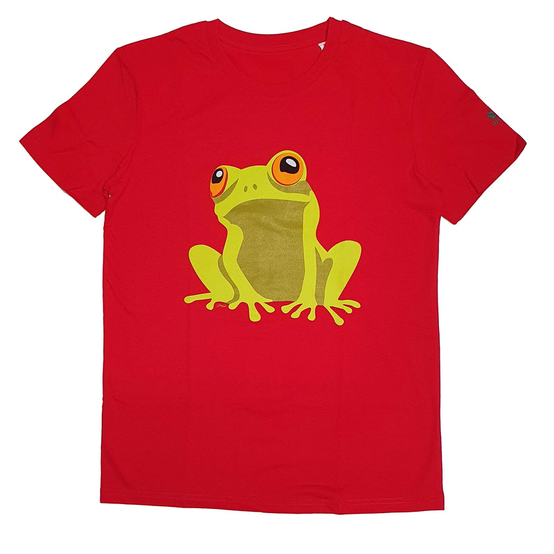 Adult Frog t-shirt - red