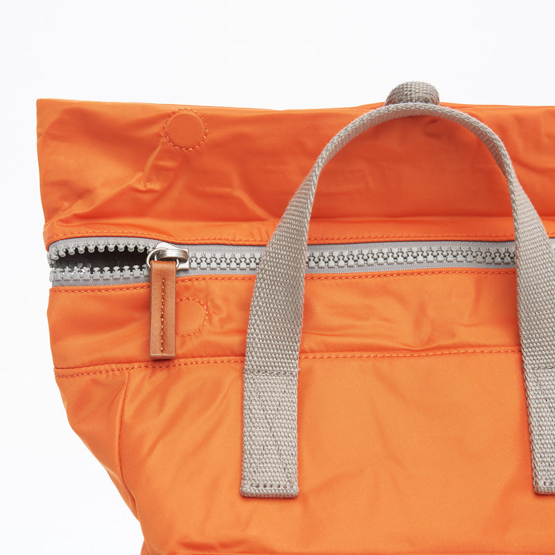 Roka London - Canfield B Burnt Orange Recycled Nylon Bag