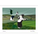 Lapwings Greeting Card