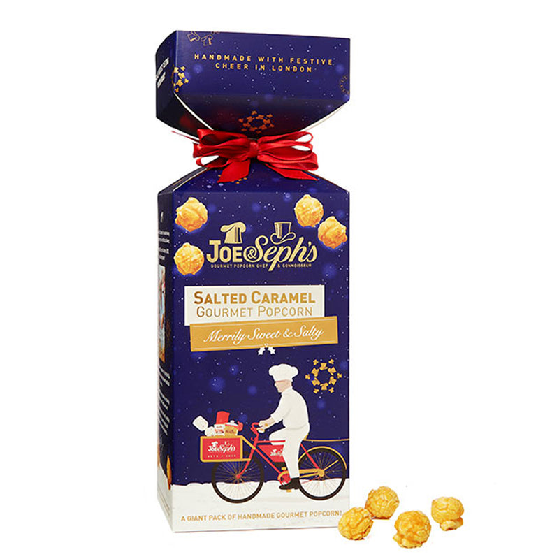 Salted Caramel Popcorn Festive Cracker Gift Box 85g