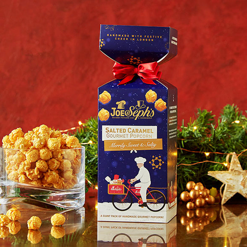 Salted Caramel Popcorn Festive Cracker Gift Box 85g