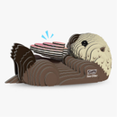 Eugy sea otter cardboard activity kit for kids