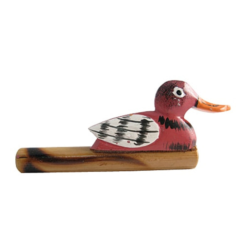 Carved duck quacker