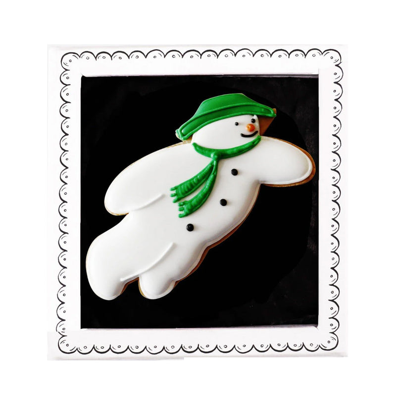 Biscuiteers Hand Iced Snowman Large letterbox