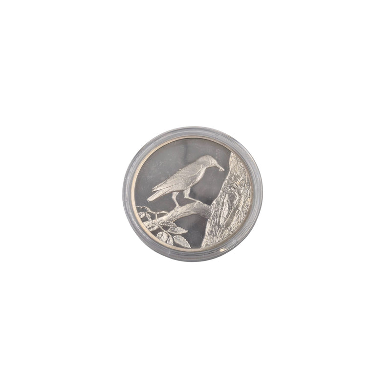 Sterling silver coin - Peter Scott's British Birds Starling