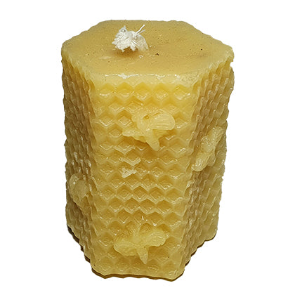 Pure beeswax candle, Large