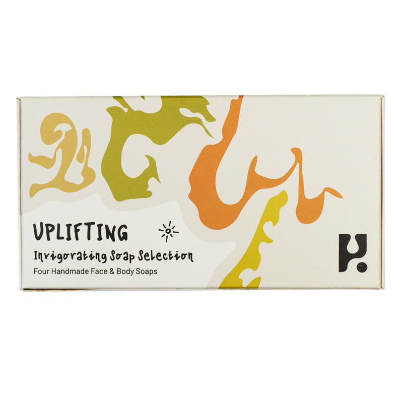 Uplifting soaps gift box from Och Vegan Cosmetics