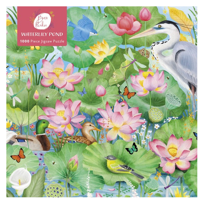 Bex Parkin Waterlily Pond Jigsaw Puzzle, 1000 piece