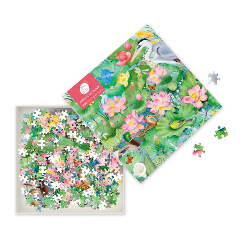 Bex Parkin Waterlily Pond Jigsaw Puzzle, 1000 piece