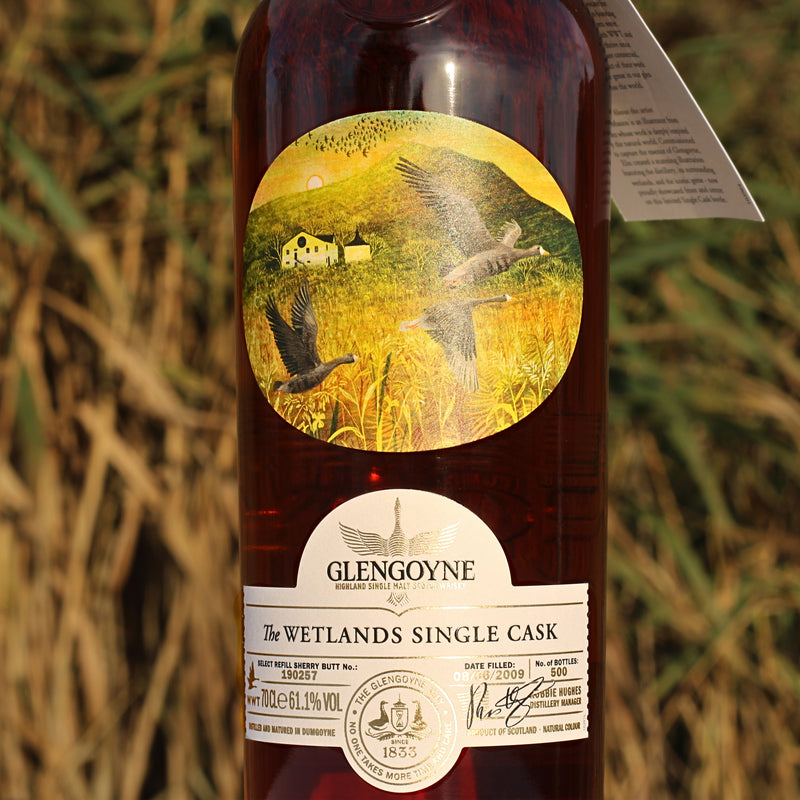 Limited Edition: Glengoyne The Wetlands Single Cask - Case of 6 Bottles