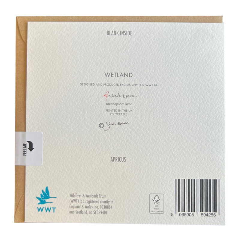 Wetland greeting card by Sarah Epsom