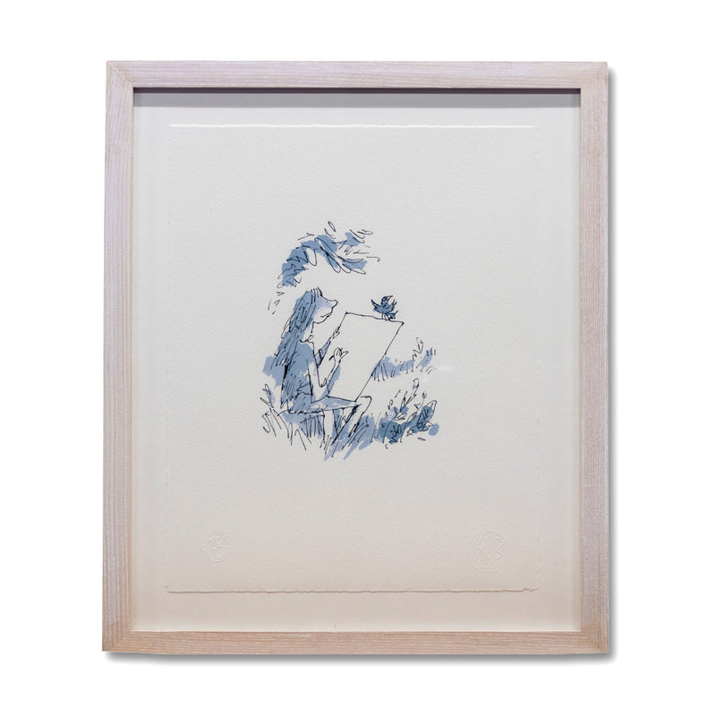 Quentin Blake: Drawn to Water print, Wildlife Artists of the Year