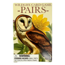Wildlife Pairs Card Game featuring illustrated British wild animals with educational facts about habitats, diets and classifications.