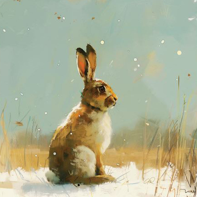 Winter Hare Christmas Cards
