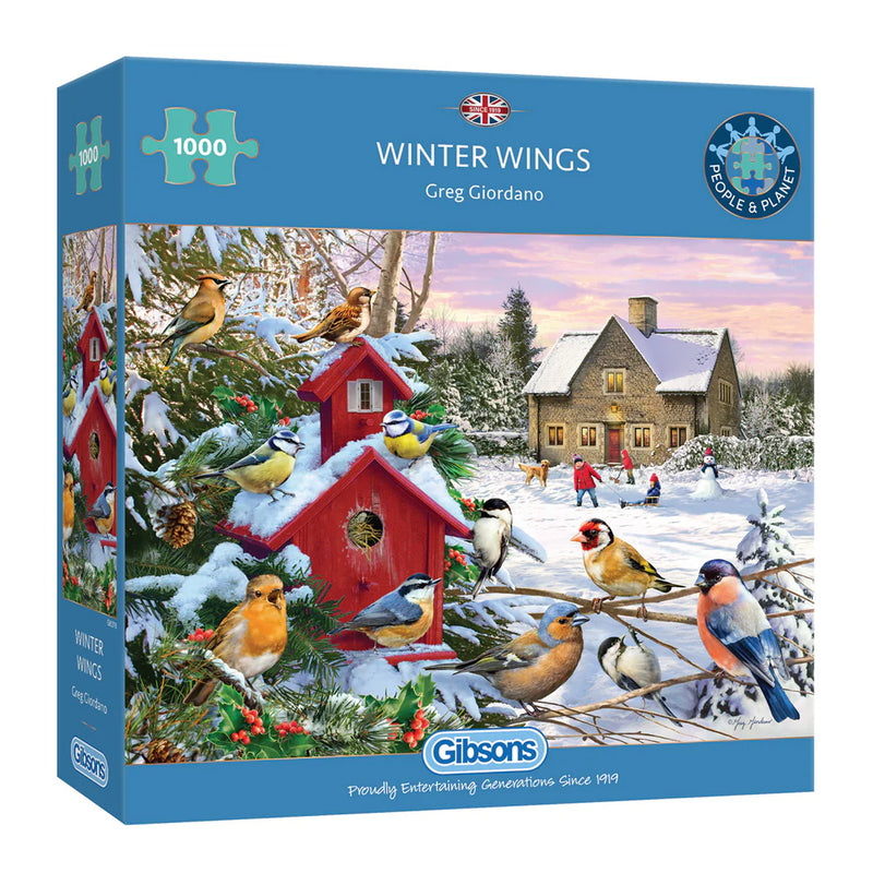 Winter Wings puzzle 1000pce