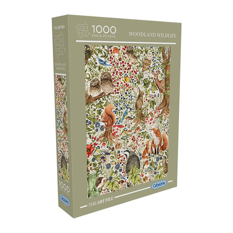 Woodland Wildlife jigsaw puzzle 1000 pce