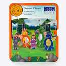 Zog pop-out playset packaging with characters and landscape illustration