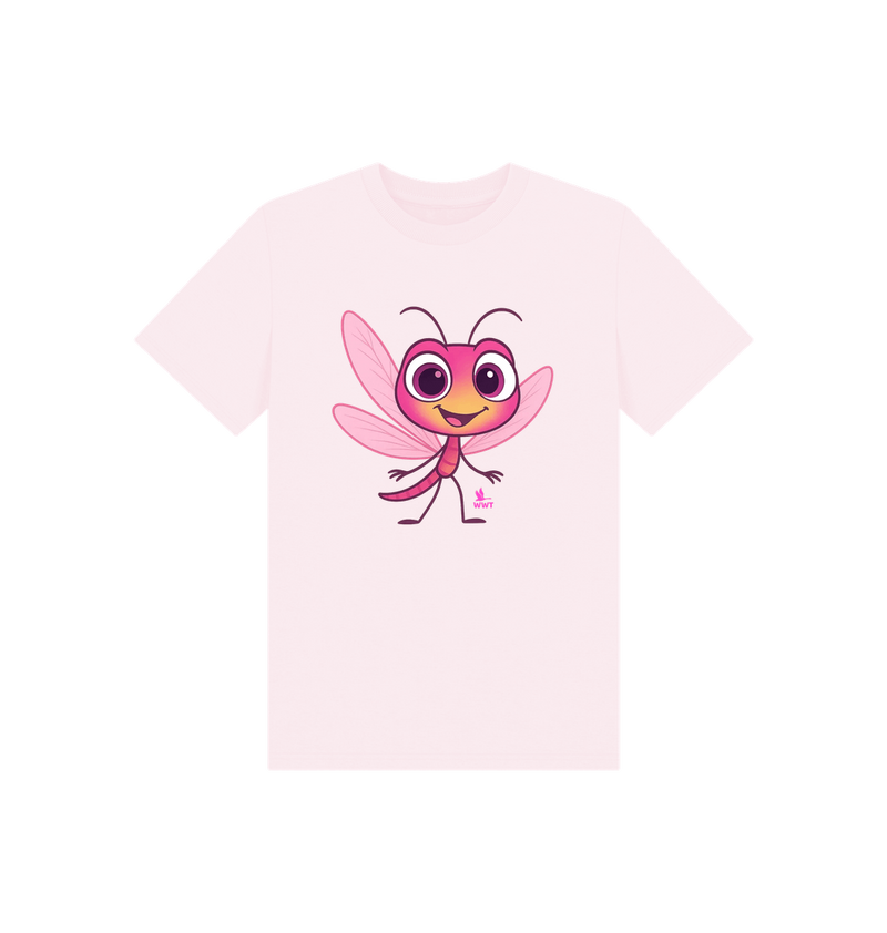 Pink Printed Kids T-Shirt