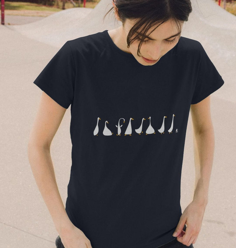 Women's geese groupies t-shirt