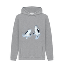 Light Heather Printed Hoody Front