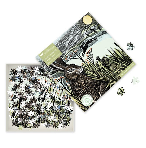 Flame Tree Puzzle 1000 Pezzi - Angela Harding 'Winter Wonderland' - 735x510 Mm, Con Poster A4 - 4