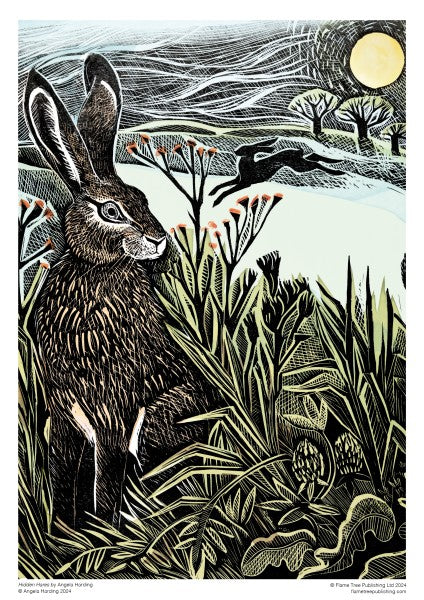 Angela Harding: Hidden Hares Puzzle 1000pcs