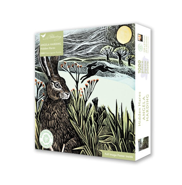 Angela Harding: Hidden Hares Puzzle 1000pcs