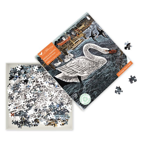 Angela Harding: Southwold Swan Puzzle 1000pcs