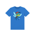 Bright Blue Printed Kids T-Shirt