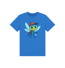 Bright Blue Printed Kids T-Shirt