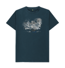 Denim Blue Printed T-shirt