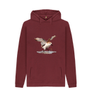 Red Wine Printed Hoody Front