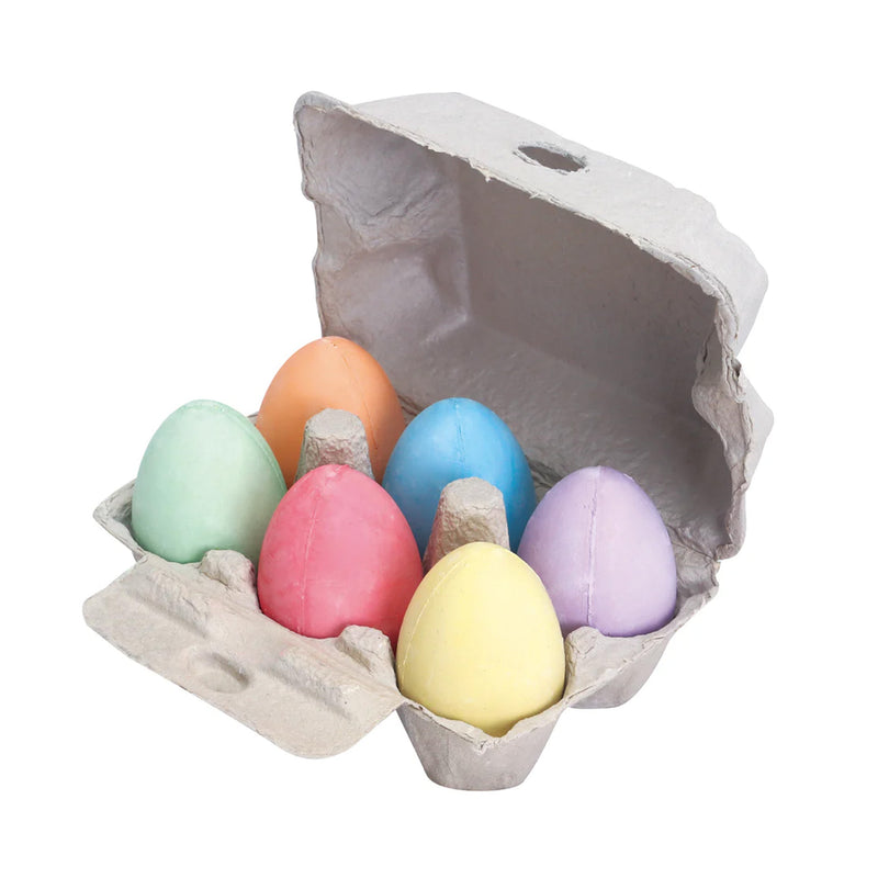 Egg shaped chalk
