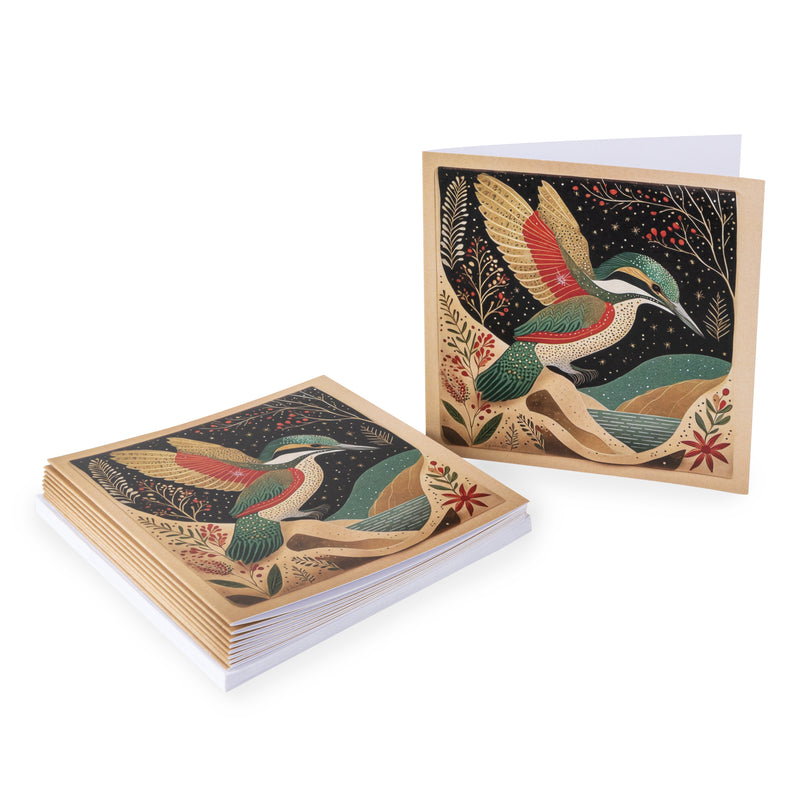 Christmas Kingfisher Christmas Cards