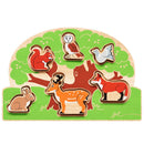 Wooden Countryside shape sorter puzzle